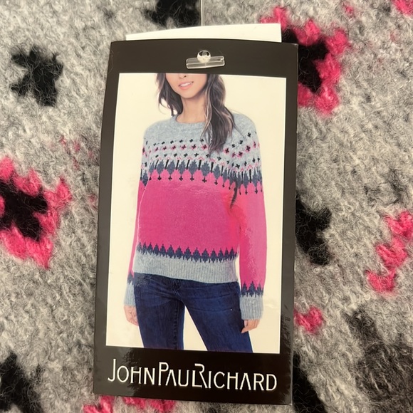 Thick patterned sweater - Picture 2 of 4